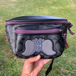 Disney X Coach Terrain Belt Bag Leather Dumbo Fanny Pack